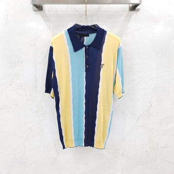 PRADA ロゴストライプポロニット 48 UMB335 8713 163158812 [P]
