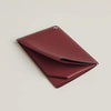 Hermes H Celie Card Holder Wallet Rouge H H084859CA55 124443151 [P]