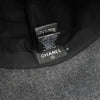 CHANEL グレー カシミア バケットハット S 3107 163158447 [P]