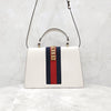 GUCCI Blumenstickerei Dreistreifen Top-Handle Schultertasche 8568 163154752 [P]