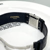 CHANEL Matelassé Schwarz Quarz Uhr 4VCHC33427 78696625 [P]