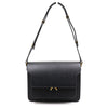 MARNI Damen Schultertasche TRUNK aus schwarzem Saffiano-Leder aa49488 152892476 [P]