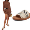 CHLOE Woody Logo Print Mules Sandalen Auswahl aus 3 Modellen 47890868 [P]