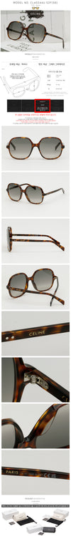 Celine Sunglasses 52F Thin Square Horn Frame 162844885 [P]