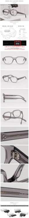 Celine Eyeglass Frame CL50169I 020 Transparent Horn Frame 160314688 [P]