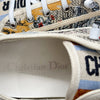 Dior Work And Women T-Wold Embroidered Diver Canvas Sneakers 36.5 143520606 [P]