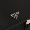 Prada Nylon Saffiano Leather Buckle Shoulder Bag 157091454 [P]