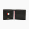 THOM BROWNE Pebble Grain Bifold Geldbörse Schwarz 161064439 [P]