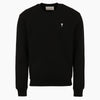 AMI Kontrast Herz Sweatshirt Schwarz 161064715 [P]