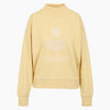 ISABEL MARANT ロゴ イエロー エクリュ スウェットシャツ 161407869 [P]