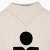 ISABEL MARANT エクリュ ロゴ スウェットシャツ 161407868 [P]