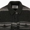 Isabel Marant Striped Wool Shirt Coat 161407834 [P]