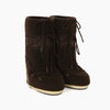Moon Boot 1403230 M010 Women's Nubuck Felt Dark Brown Mid Boots 161887100 [P]