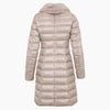 HERNO Damen ELISA Fleece Lang Down Jacke 162374633 [P]