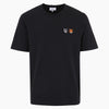 MAISON KITSUNE Komfort T-Shirt mit Doppel-Fuchs-Kopf 162553647 [P]