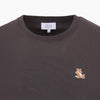 MAISON KITSUNE Kurzarm-T-Shirt mit Fox-Patch 162553651 [P]