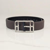 Hermes Reversible Men's Belt Black Chocolate 32mm 156730714 [P]