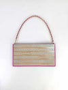 CHANEL Suede Chain Pouch 11083 142957114 [P]