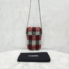 CHANEL ツイードフォンポーチチェーンショルダーバッグ8845 15362128 [P]