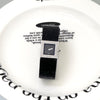 CHANEL Matelassé Schwarz Quarz Uhr 4VCHC33427 78696625 [P]