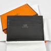 HERMES Kartenhalter aus Kalbsleder mit gedrucktem Seidensatin-Futter H088017 155890349 [P]