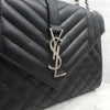 SAINT LAURENT エンベロープキルティングレザー チェーンショルダーバッグミディアム 600185 9670 163155976 [P]