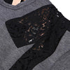 No. 21 Oversized Neoprene Gray Sweatshirt 160328380 [P]