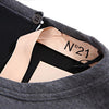 No. 21 Oversized Neoprene Gray Sweatshirt 160328380 [P]