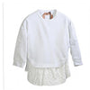 No. 21 Lace Sweatshirt 160328349 [P]