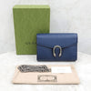 GUCCI Navy Dionysus Mini Leder Kettenhandtasche 401231 2478 13126863 [P]