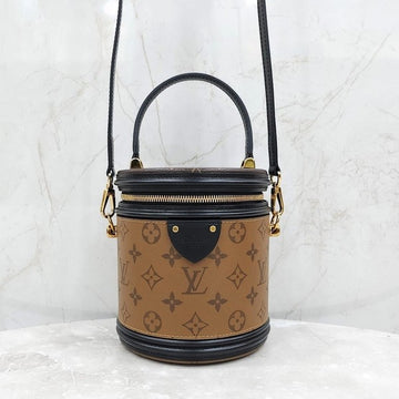 LOUIS VUITTON Monogram Reverse Canvas Cannes Tote Schultertasche M43986 6349 163154834 [P]