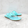 LOUIS VUITTON Sandalen mit LV-Logo Mint 38 8268 7175661 [P]