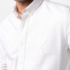 AMI Heart Logo Button-Down Long Sleeve Shirt E21HC024 45 45119278 [P]