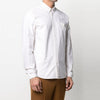 AMI Heart Logo Button-Down Long Sleeve Shirt E21HC024 45 45119278 [P]