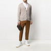 AMI Heart Logo Button-Down Long Sleeve Shirt E21HC024 45 45119278 [P]