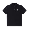 Moncler Logo Patch Polo Short Sleeve T-Shirt for Men 161013151 [P]
