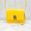 BALENCIAGA Gelbes B-Logo Kleine Umhängetasche 2777 163156265 [P]