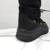 DIOR Schneebedeckte Alpen-Padding-Stiefel Schwarz Oblique 43 10444 163157764 [P]