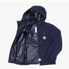 MONCLER Kapuzensweatjacke mit Logo-Patch für Kinder 161873250 [P]