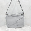 DIOR ソフト サドル メッセンジャーバッグ グレー 1ADHO023ULC 7958 163156607 [P]