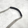 SAINT LAURENT エンベロープキルティングレザー チェーンショルダーバッグミディアム 600185 9670 163155976 [P]