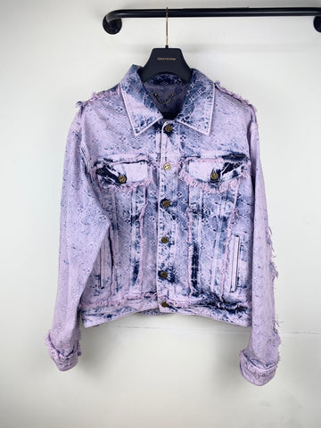 Louis Vuitton Fringed Monogram Boyhood Denim Jacket 5349 70711063 [P]