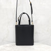 Prada Brushed Triangle Logo Leather Tote Shoulder Bag 1BA401 8165 163156071 [P]