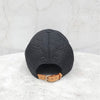 LOUIS VUITTON ブラックモノグラムレザーシャドウボールキャップ 58 MP2605 4906 163158440 [P]