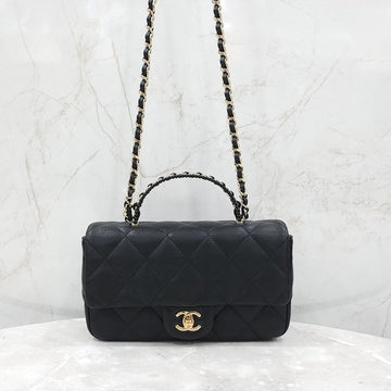 CHANEL 25C Top Handle Mini Flap Bag AS5368 8078 13572623 [P]