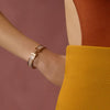 HERMES H Blanc Armreif Damenarmband Maron Glacé Roségold H700001FO19PM 48876048 [P]