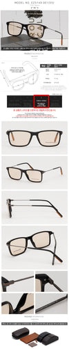 ZEGNA Brillenfassung EZ5149 001 Luxus UV-Schutz Schwarz getönt 62385730 [P]