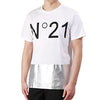 No. 21 Logo Silver Coated T-Shirt 160328342 [P]