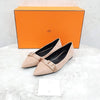 HERMES バレリーナフラット 38 4706 163157715 [P]