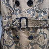 BURBERRY Schlangenleder-Print Trenchcoat 38 10282 163159270 [P]